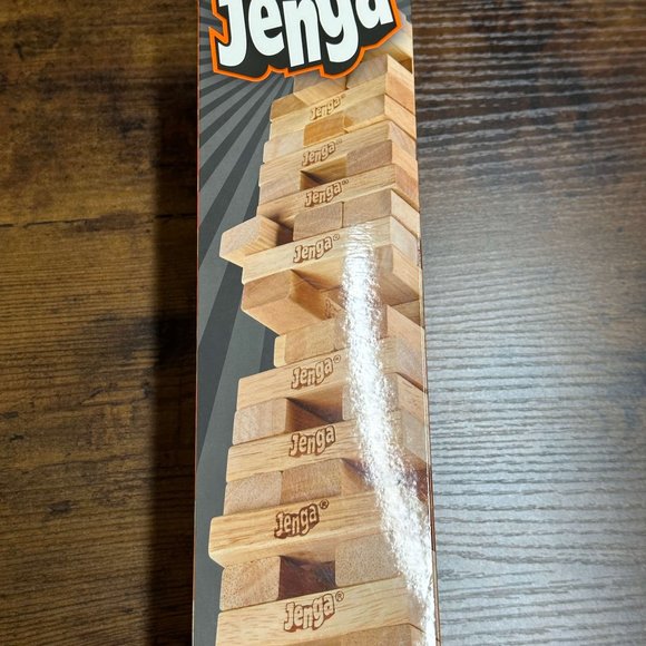 Jenga Hasbro Classic Game - A2120 Hasbro Games Family Game Bar Stack Fun Board - Picture 3 of 6